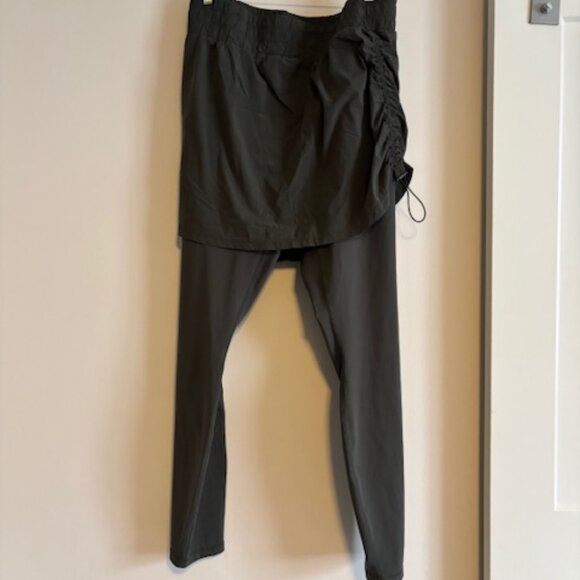 Popflex Bungee Sklegging Hiking Skirt Legging Climbing Ivy  Green - NWOT Size 3X - Picture 4 of 8